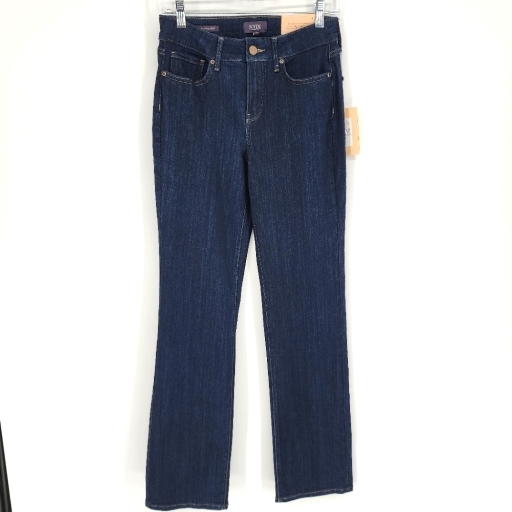 NYDJ NWT Marilyn Straight Jean Mabel 4
